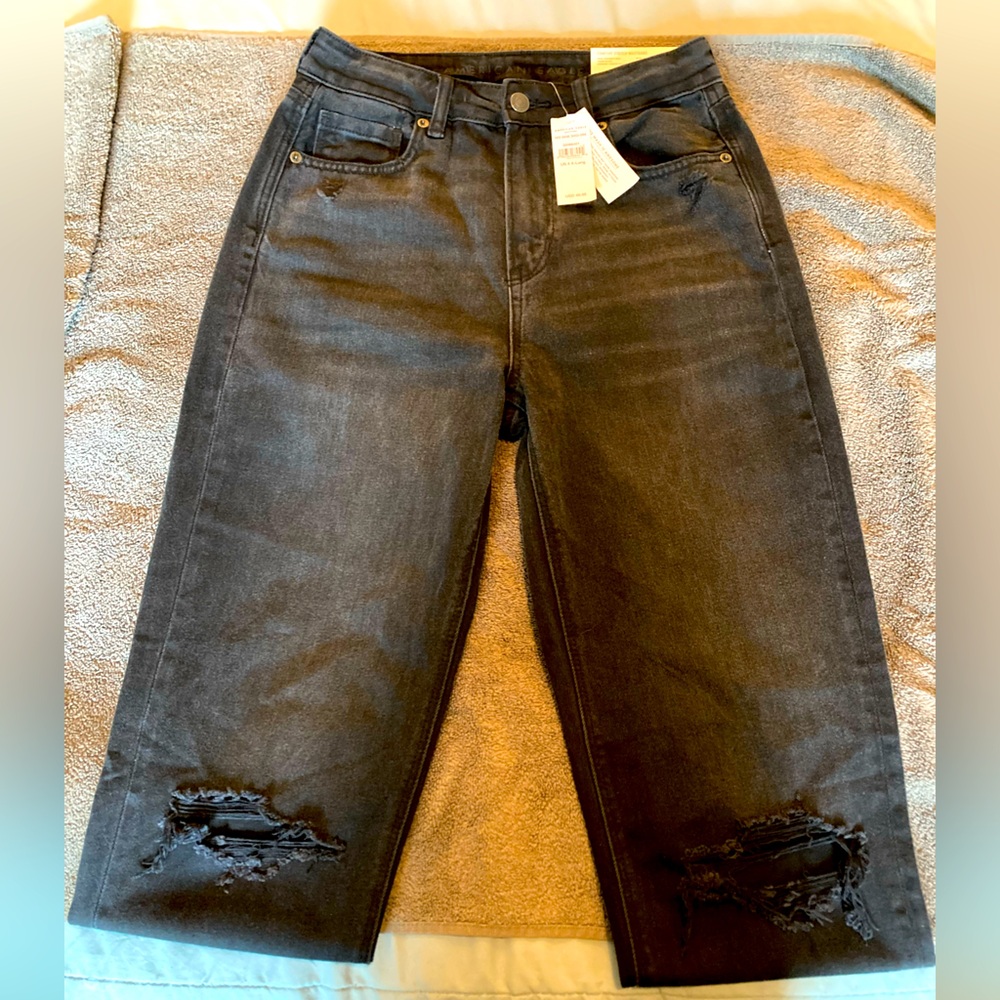 American eagle high rise mom jeans 4 xlong